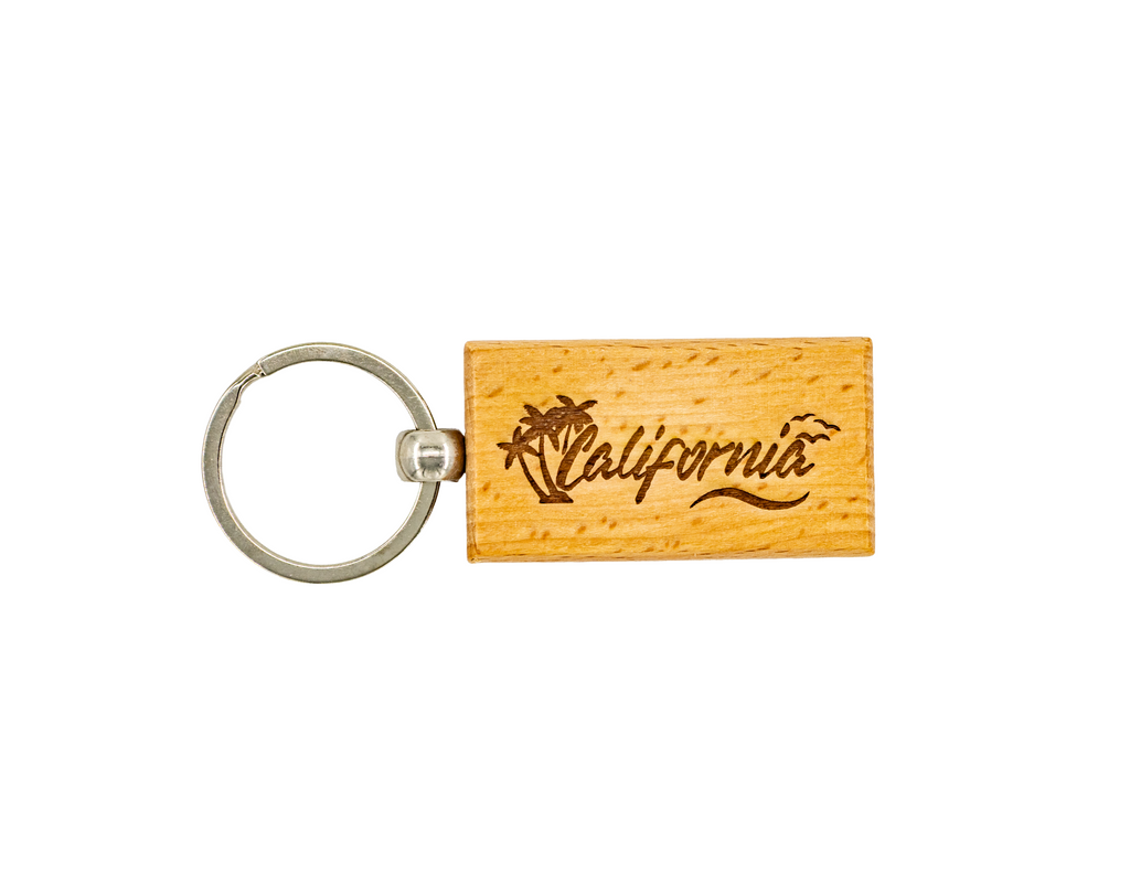 Bamboo Keychain