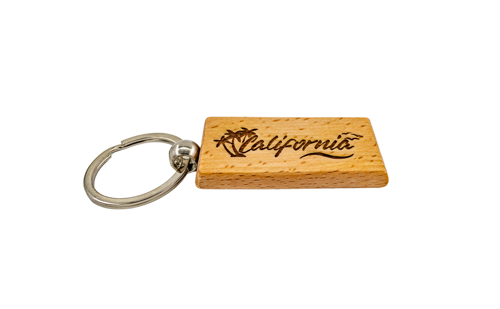 Bamboo Keychain
